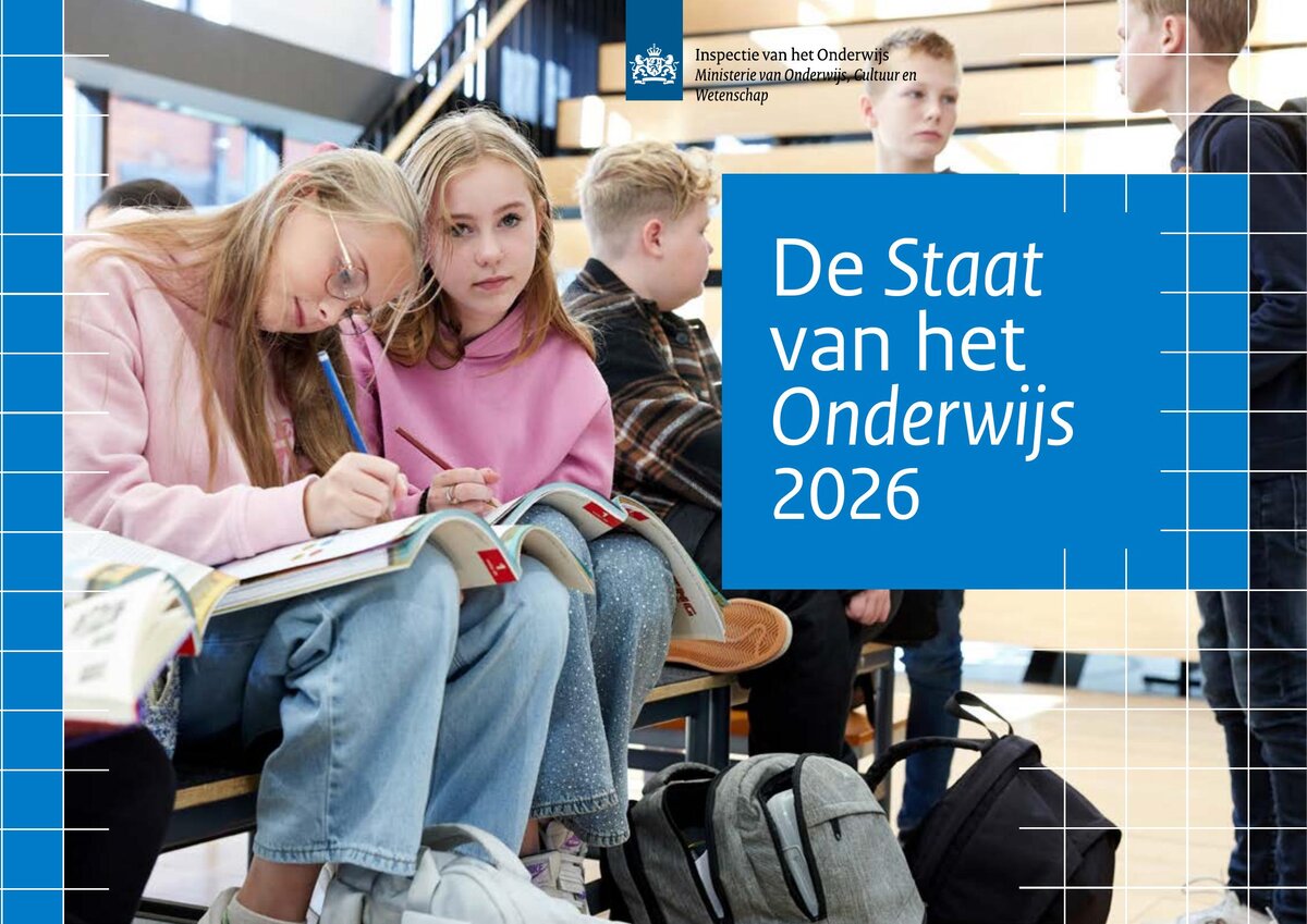 Omslag van De Staat van het Onderwijs 2026, Inspectie van het Onderwijs
